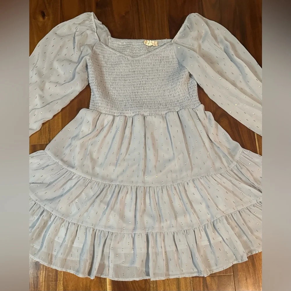 Altar’d State Babydoll Smocked Milkmaid Dress - Picture 2 of 14